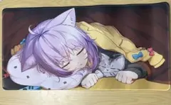 新品未使用　猫又おかゆ　ホロライブ　プレイマット