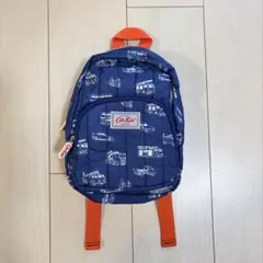 Cath Kids キッズリュック 乗り物柄 ネイビーのサムネイル