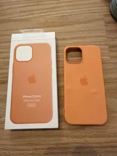 マリーゴールド　iPhone 13mini シリコーン ケース 純正　アップル