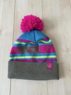 ✨超美品✨　VOLCOM ボルコム　 ポンポン付き ビーニー ニット帽