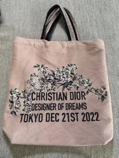 Dior トートバッグ 花柄刺繍