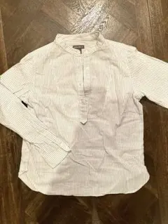 エディーバウアー　ストライプ　長袖　ブラウス　シャツ S レディース