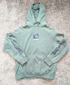 XLARGE エクストララージ パーカー フーディー カーキ◎