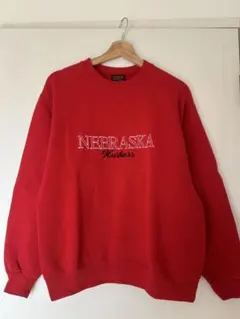 NEBRASKA Huskers 刺繍 クルーネック トレーナーのサムネイル