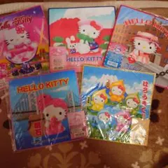 HELLO KITTY タオル 5枚セット