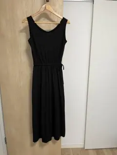 ⭐︎AZUL by moussy ブラックノースリーブワンピース S