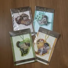 ワンピース　アクリルキーホルダー　アイスクリーム　4種セット