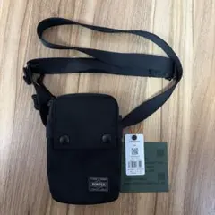 PORTER ブラック ショルダーバッグ