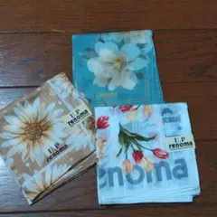 renomaハンカチ3枚組
