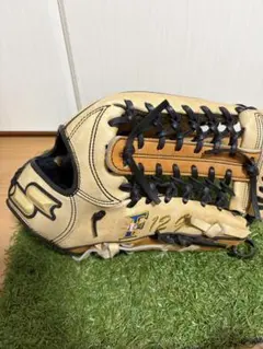 松本剛　日本ハム　支給品　実使用　SSK 外野手　硬式用　日本製　オーダーグラブ