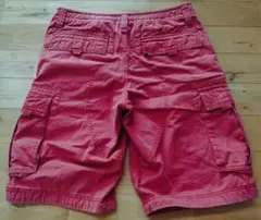 OLD UNIQLO オルユニ カーゴ ハーフパンツ 赤 M 09年製 月桂樹