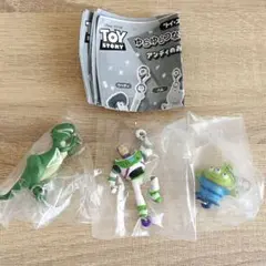 トイ・ストーリー ゆらゆらつながるマスコット バズ　レックス　エイリアン