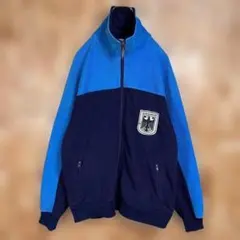80'sドイツ軍実物 USED トレーニングジャケット 54 ジャージaiko①