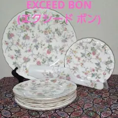 EXCEED BON 陶磁器製 ケーキ フリープレート皿 未使用品のサムネイル