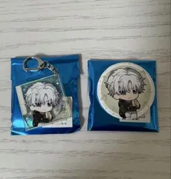 【SAKAMOTODAYS】まねきねこ　スラー　キーホルダー　缶バッジ　2点