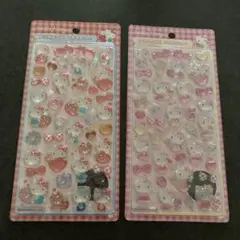 【国内正規品】サンリオ ボンボンドロップシール ハローキティ 赤 ピンク 第二弾
