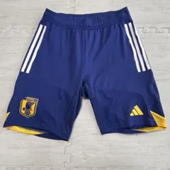 サッカー日本代表　JFA adidas ハーフパンツ　ブルーのサムネイル
