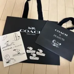 coach×スヌーピー ショッパーセット