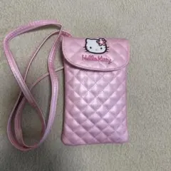 新品　ハローキティ 一番くじ ミニショルダー　キルティング　ピンク