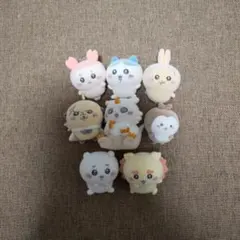 ちいかわ達のミニフィギュア8つコンプリートセット