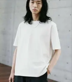[美品]WYM EXTRA FINE COTTON BASIC TEE ホワイト