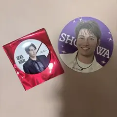 SHOW-WA 山本佳志 缶バッジ コースターセット