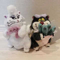 ディズニーストア ルシファー　ポムポム ぬいぐるみ　キーホルダー キーチェーン