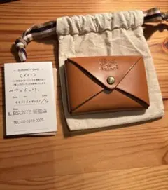 IL BISONTE ヌメ革 カードケース 名刺入れのサムネイル