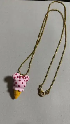 ディズニーネックレス　アイス型ネックレス