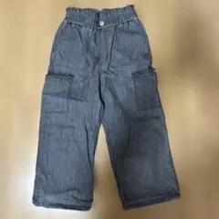 キッズ　グレー　長ズボン