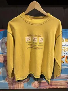 AUTUMN LEAVES スウェット イエローのサムネイル