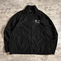 ナイキ古着ナイロンボマージャケットブルゾンATP型ブラックソリッドシンプル NIKE（ナイキ）の「ナイキ シン フィル ボマー GX AJ1021