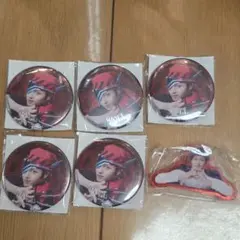 伏見臣 缶バッジ アクリルクリップ