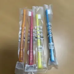 シュシュ キッズ 歯ブラシ 3-6歳 やわらかめ　歯科専売品 日本製 4本セット