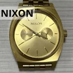 NIXON ゴールド アナログ時計
