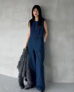 CLANE BACK OPEN DENIM ALL IN ONEのサムネイル