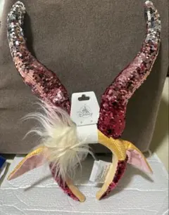 上海ディズニー　正規品ズートピア　ガゼル　スパンコールカチューシャ　新品タグ付き