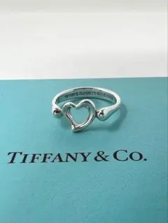 Tiffany & Co. オープンハートリング 12号 - メルカリ