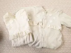 くすみカラーロンパースセット