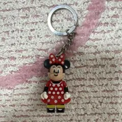 ミニーちゃん　ミニー　ディズニー　LEGO風　キーホルダー