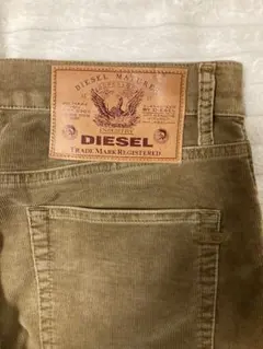 DIESEL スキニーコーデュロイパンツ ブラウン