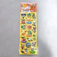◆希少◆　ポケモン シール　ステッカー　ぷくぷくのサムネイル