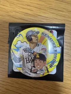 近藤健介WBC2026ガチャ 顔パネル&缶バッジ 侍ジャパン WBC2026 ガチャ BIG ビッグ 缶バッジ 近藤健介 - メルカリ