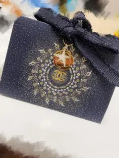 CHANEL ギフトボックス ネイビー