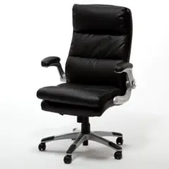 J7655　NITORI　ニトリ　ワークチェア　クラウズ　PVC　BK　ブラック　クリーニング済　【リユースのサカイ柏店】 ワークチェア(カーデ BK/BK) | ニトリネット【公式】 家具・インテリア通販