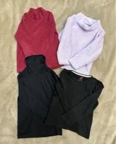 UNIQLO ユニクロ　フワフワモコモコ暖かフリース　ヒートテックインナー4枚