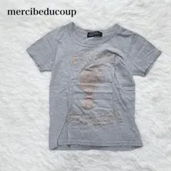 メルシーボーク ビッグプリントTシャツ コットン100 カジュアル ロゴ 洗えるのサムネイル