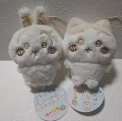 ちいかわ ぬいぱれっと ミルクいろ マスコット ハチワレ うさぎ