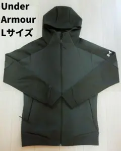 美品 アンダーアーマー スウェットパーカー フルジップフーディ