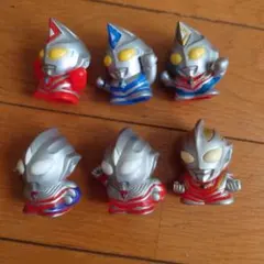 ウルトラマン 指人形 6体セット